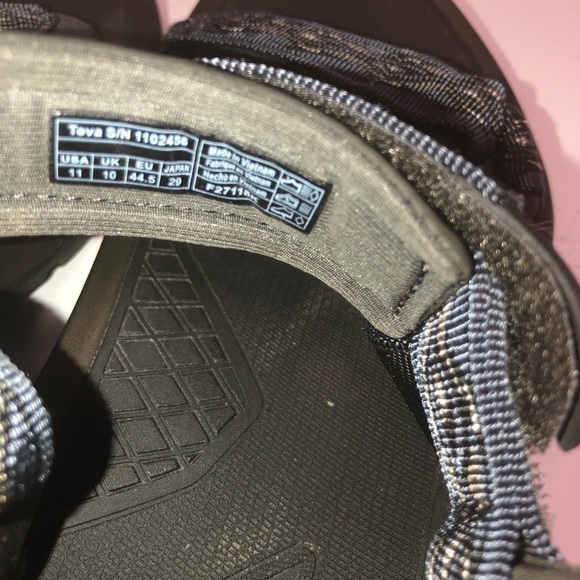 Men teva terra fi 5 blue sandals size 11 - Picture 5 of 5